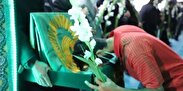 آزادی ۹ نفر از زندانیان بیرجند به برکت حضور پرچم حرم مطهر رضوی