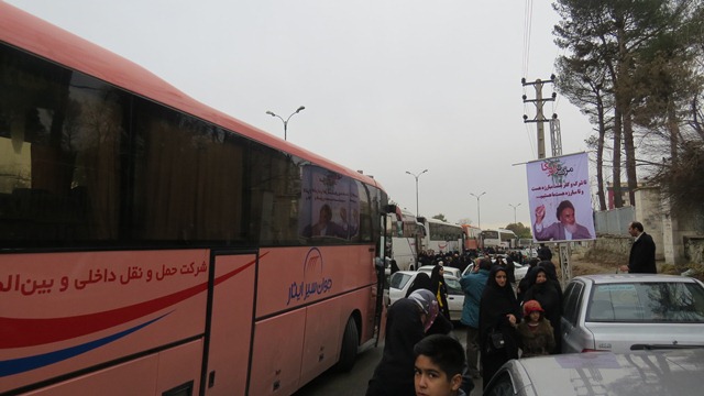 اعزام 260 نفر از خواهران دانش آموز محمد شهر به کربلای ایران