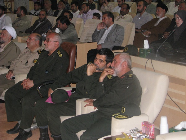 گزارش تصویری از سردار شهید همدانی در مراسم سوم خرداد استان قزوین
