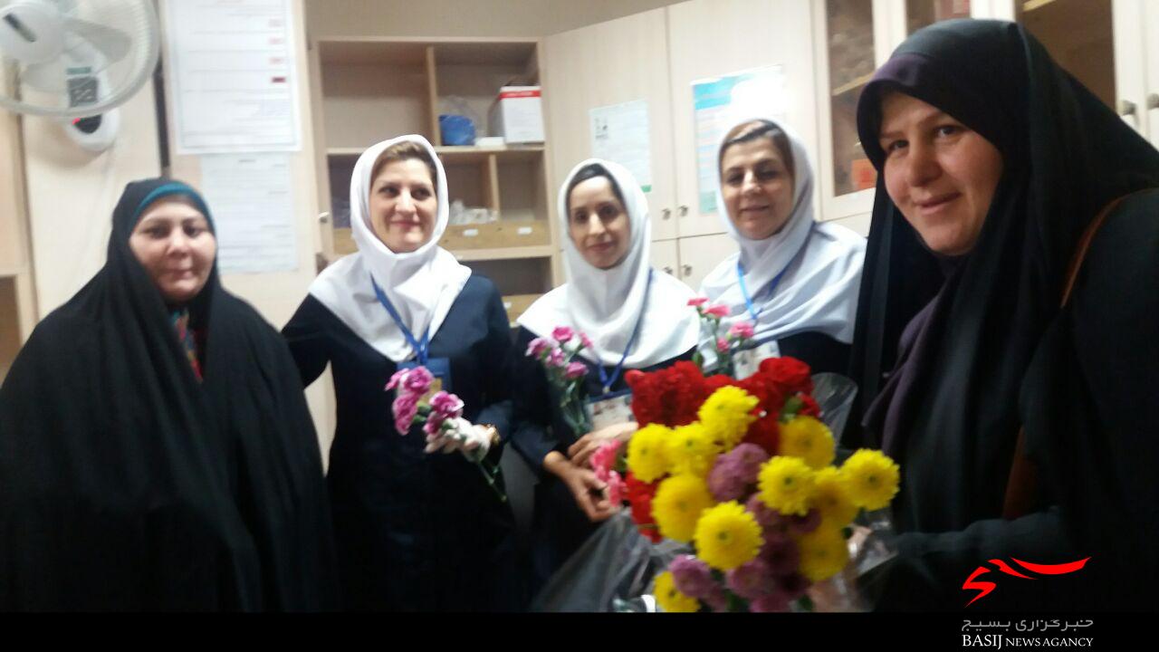 تقدیر از پرستاران درمانگاه امام علی (ع) توسط حوزه 112 خواهران