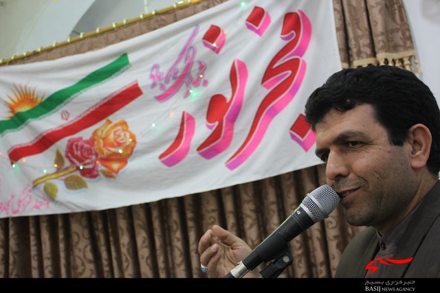 مراسم جشن پیروزی انقلاب در بافران