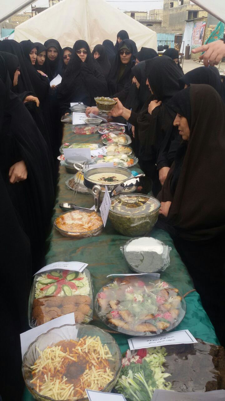 برگزاری جشنواره غذا و صنایع دستی در قنوات