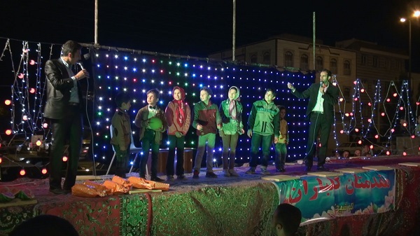 جشن میلاد امام زمان(عج)در شهرستان تاکستان