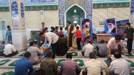 مراسم جشن میلاد حضرت ولیعصر(عج)  در مسجد جامع سروستان برگزار گردید