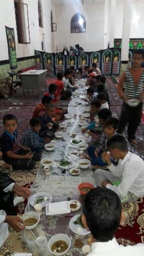 افطارالمومنین در یک روستای محروم شهرستان دلفان+تصاویر
