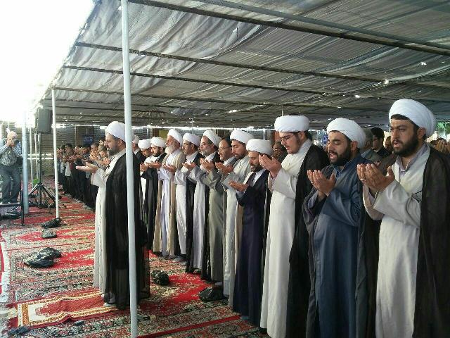 گزارش تصویری از اقامه نماز عید سعید قربان در بروجرد