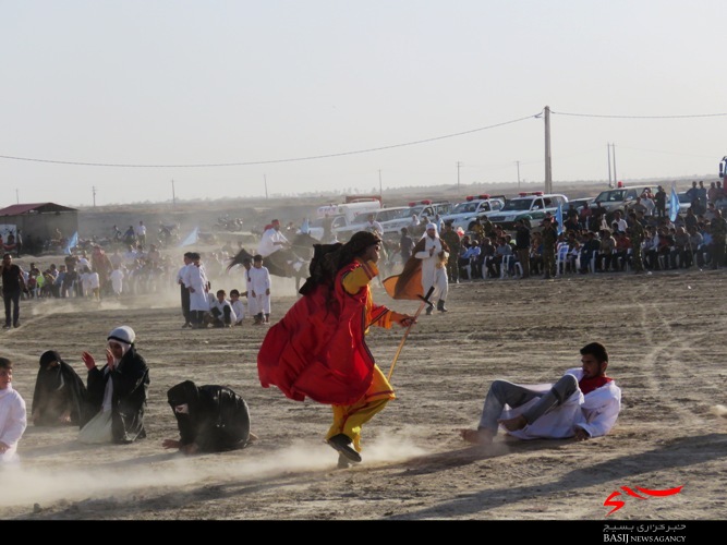 نمایش میدانی واقعه غدیر خم در دشتستان