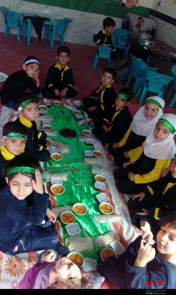 روز کودک و مراسم عزاداری بچه ها در مهد قرآن