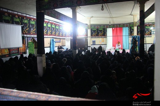 برگزاری مراسم خطبه خوانی حضرت زینب(س) در ساوجبلاغ