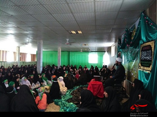 مراسم سه ساله های حسینی در روستای بختیار شهرستان نظرآباد