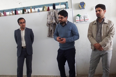 خبرنگاران بیرجند از کارگاه قالی بافی محمدپور بازدید کردند