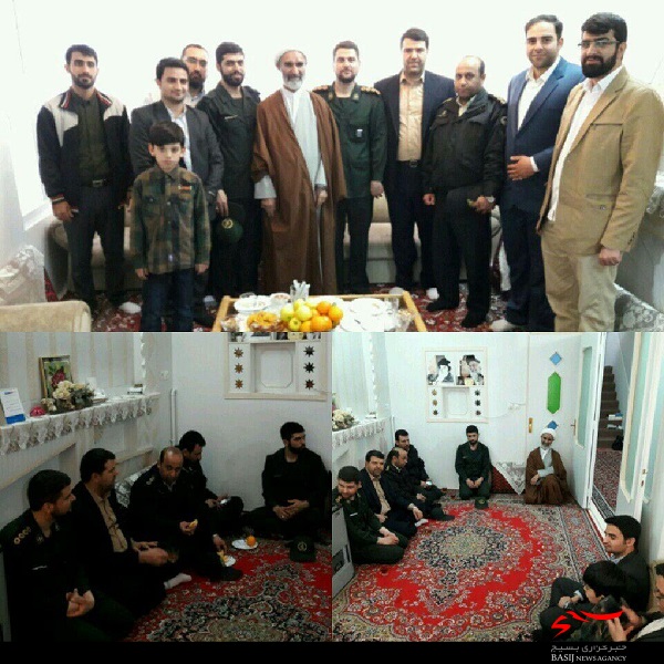 دیدار نوروزی مسئولان قرارگاه مرکزی مساجد حوزه شهید ابراهیمی با ائمه جماعات