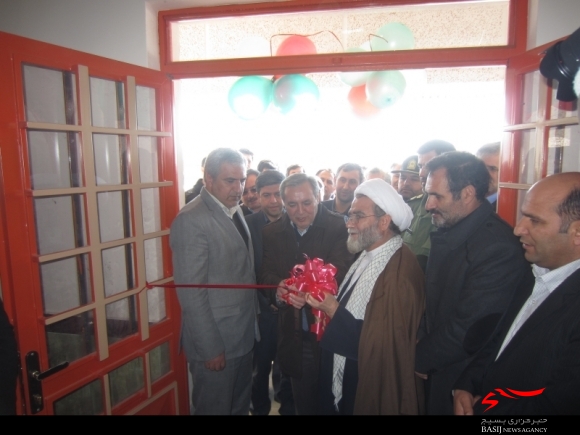 افتتاح طرح مقاوم سازی دبیرستان شهید قاضی آبی بیگلو