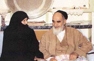 شوخی همسر امام خمینی قبل از دستگیری امام در سال ۴۲
