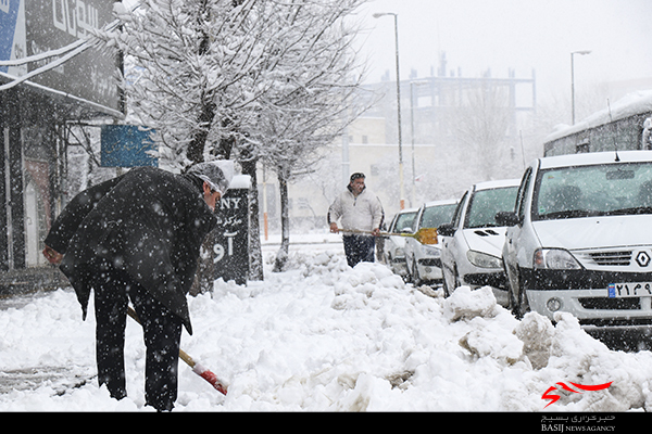 بارش برف و باران در مناطق استان اردبیل را فرامیگیرد