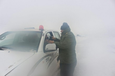 امدادرسانی و اسکان مسافران گرفتار در برف و کولاک استان قزوین