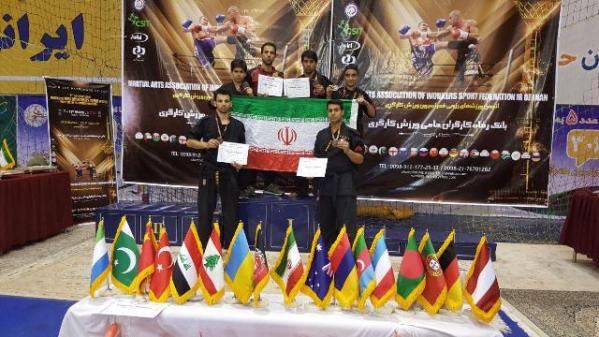 افتخار آفرینی رزمی کاران استان بوشهر در آوردگاه جهانی
