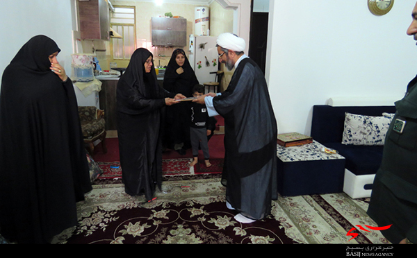 دیدار با خانواده سه شهید پاسدار بوشهری
