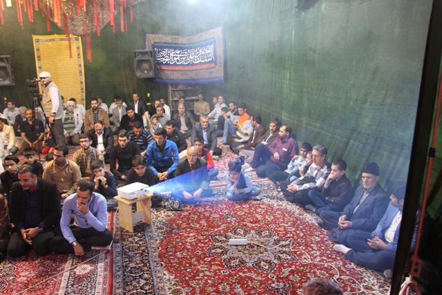 برگزاری مراسم یادواره شهید مرتضی ابریمن در شهرستان قدس