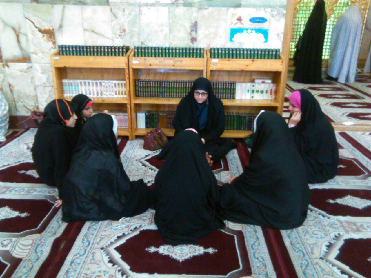 برگزاری اردوی زیارتی،معرفتی ویژه دختران روزه اولی در آستان امامزاده طاهر(ع)کرج