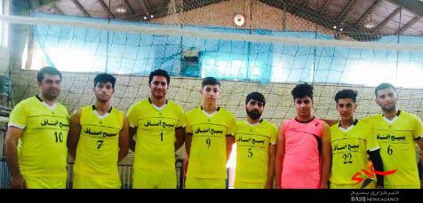 تشکیل تیم والیبال جوانان بسیج اصناف شهرستان نظرآباد