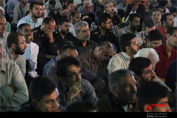 حضور پایوران ناحیه امام حسین(ع) در مراسم بزرگداشت شهید «محسن حججی»/ تصاویر