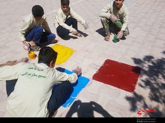 برگزاری اردوی طرح هجرت 3 در مدرسه شهید نواب صفوی خاتم +تصاویر