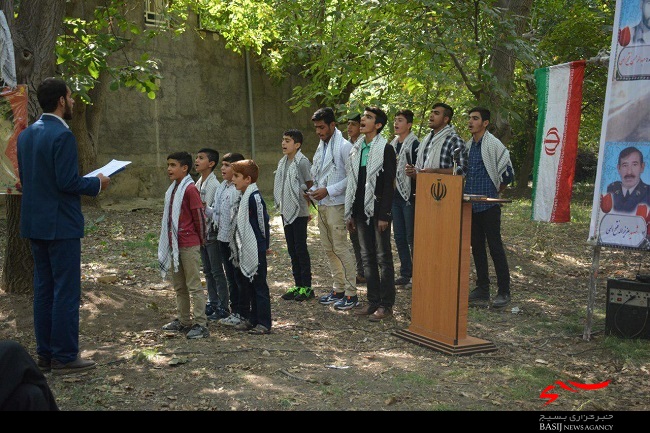 برگزاری یادواره ۵ شهید روستای کرت آباد الشتر+عکس