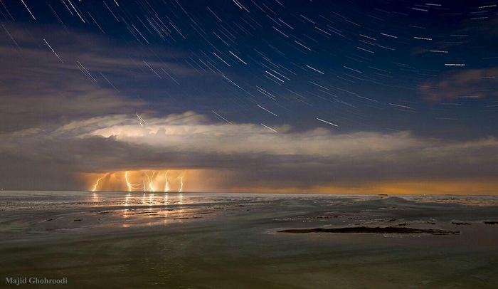 تصویر آسمان کویر آران و بیدگل منتخب برترین عکس‌های سال آسمان شب جهان