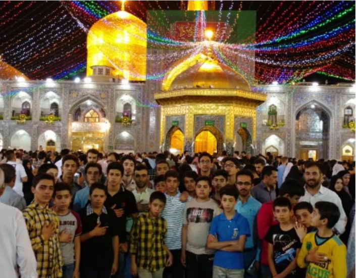برگزاری اردوی فرهنگی تربیتی حلقه های صالحین در مشهد مقدس+عکس