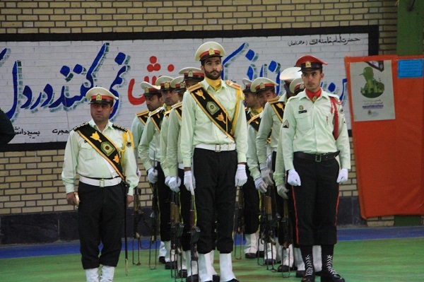 صبحگاه مشترک نیروی انتظامی شهرستان خلخال برگزار شد.