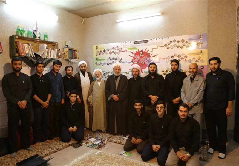 حجت‌الاسلام آقاتهرانی از قرارگاه منتظران شهادت بازدید کرد