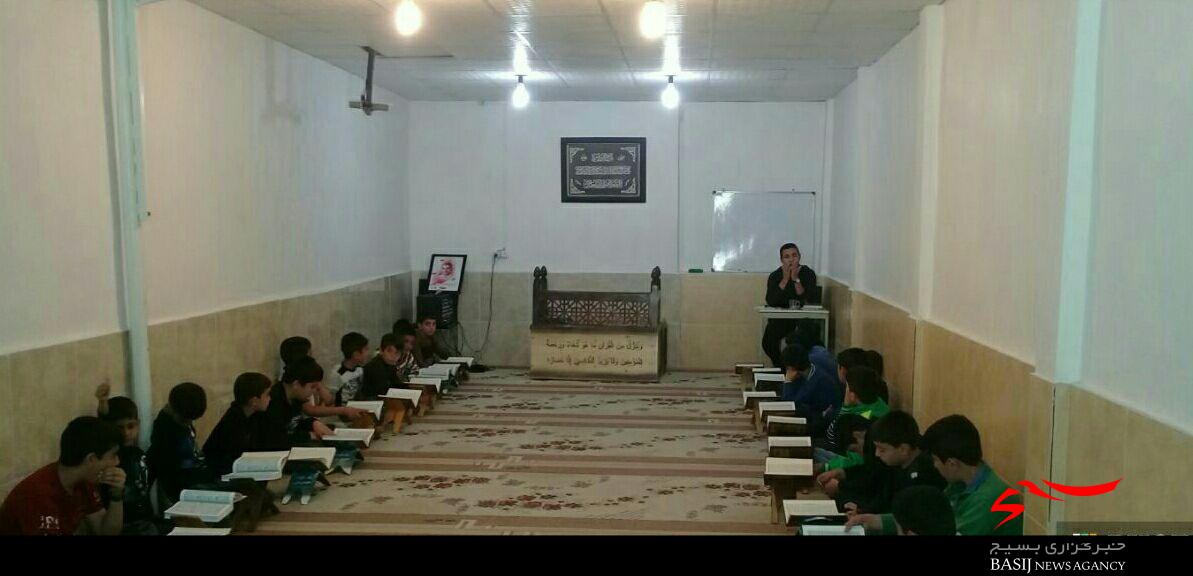 برگزاری کلاس های آموزش تخصصی قرآن در رشته های روخوانی ،تندخوانی ،حفظ و تجوید