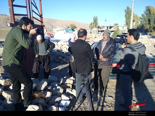 اعزام گروه «مستندساز» سپاه استان قم به مناطق زلزله زده کرمانشاه