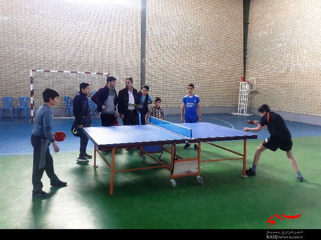 برگزاری مسابقات ورزشی هفته بسیج در پایگاه روستای نظام‌آباد رزن