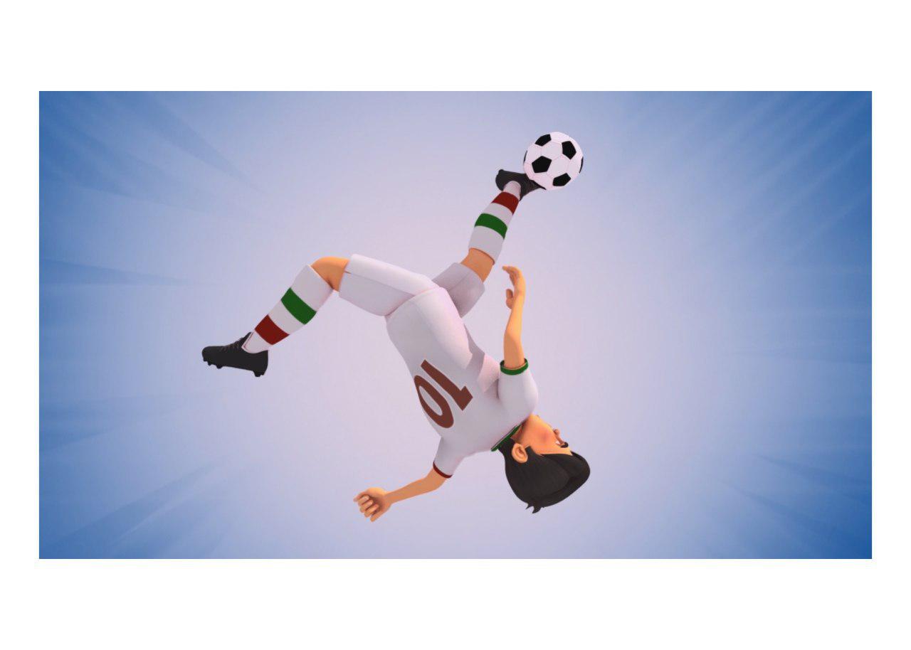 یک انیمیشن فوتبالی برای نوجوانان ایرانی