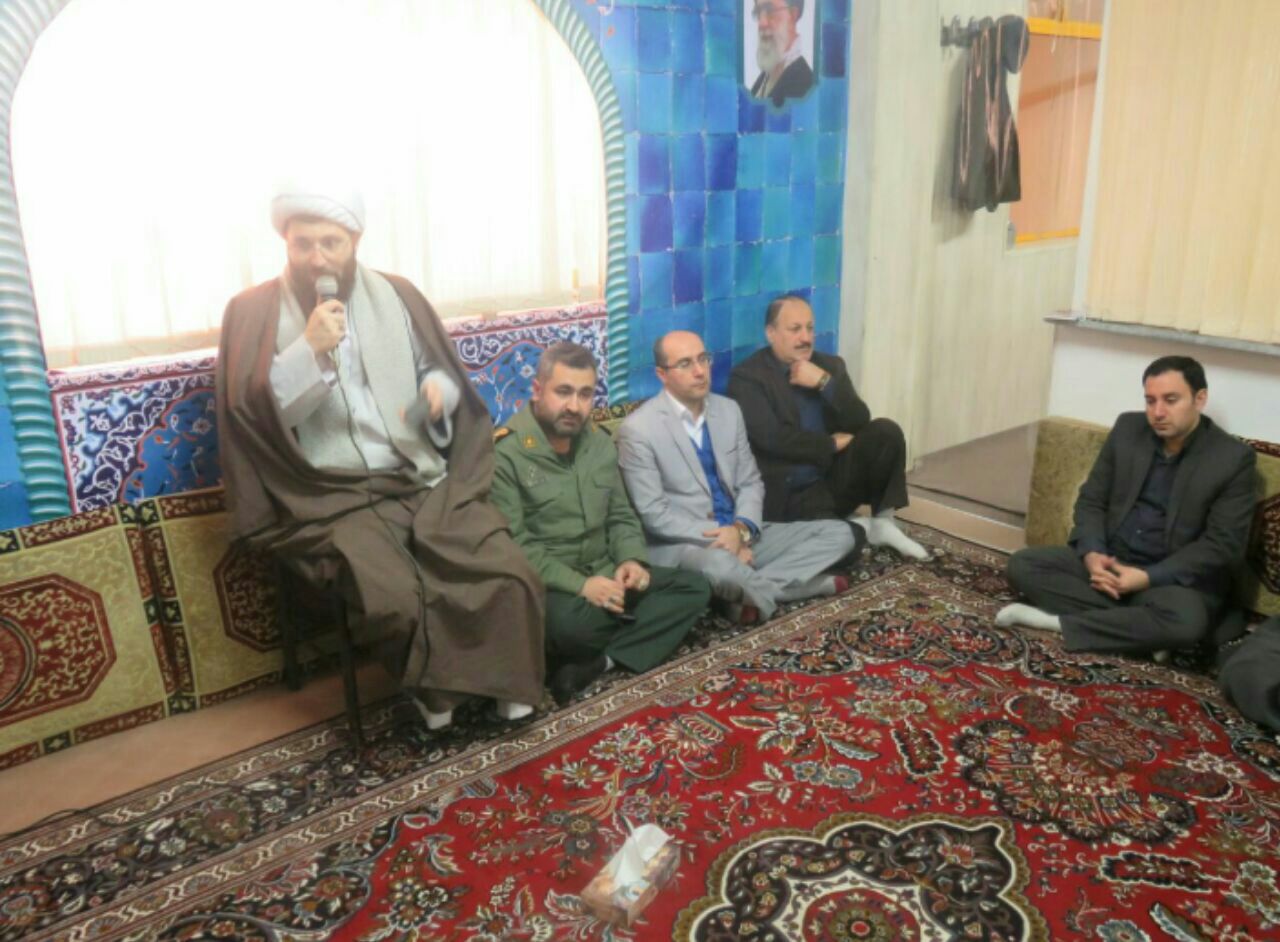 برگزاری جلسه اخلاق ناحیه مقداد در بیت امام جمعه خمام+تصاویر