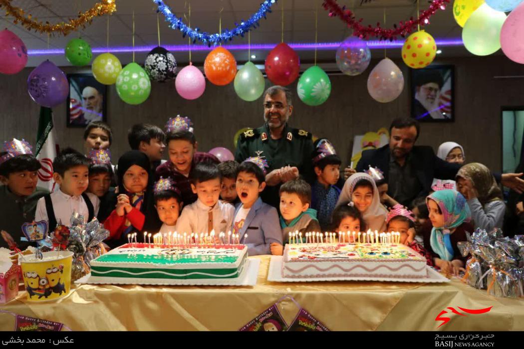 جشن تولد فرزندان اردیبهشتی شهدای مدافع حرم تیپ فاطمیون در کرج