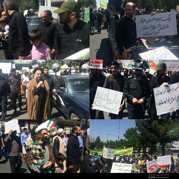 تصاویر/ حضور بسیجیان ناحیه امام حسن مجتبی(ع) در راهپیمایی روز جهانی قدس
