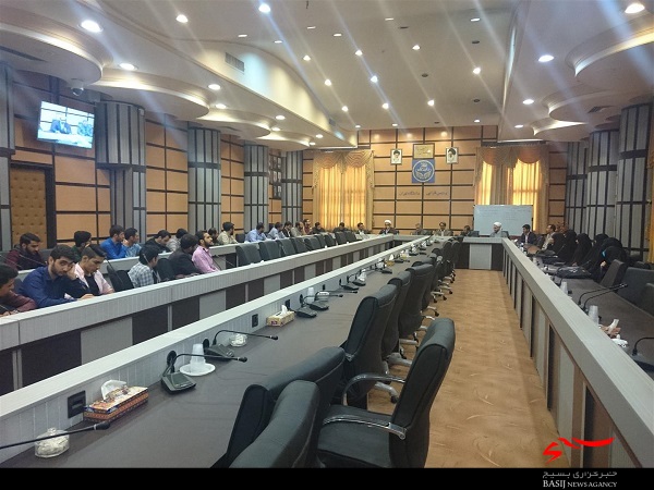 مراسم تودیع و معارفه مسئول بسیج دانشجویی پردیس فارابی دانشگاه تهران برگزار شد + تصاویر