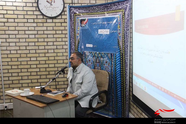 برگزاری دوره آموزش مقدماتی خبرنگاری بسیج در ناحیه امام حسن مجتبی(ع)