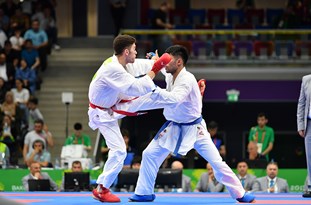 امیدیان کاراته‌کای نقره‌ای قم در مسابقات بین‌المللی ۲۰۱۸