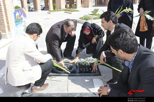جهادگران جهاددانشگاهی اردبیل با آرمان‌های شهدای انقلاب اسلامی تجدید میثاق کردند