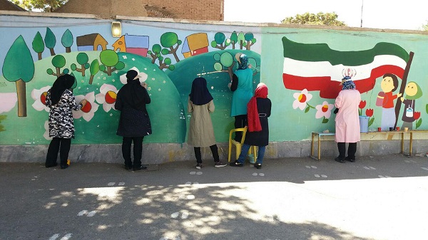 اردوی جهادی دانش آموزان بسیجی در مدارس ابتدایی مناطق محروم