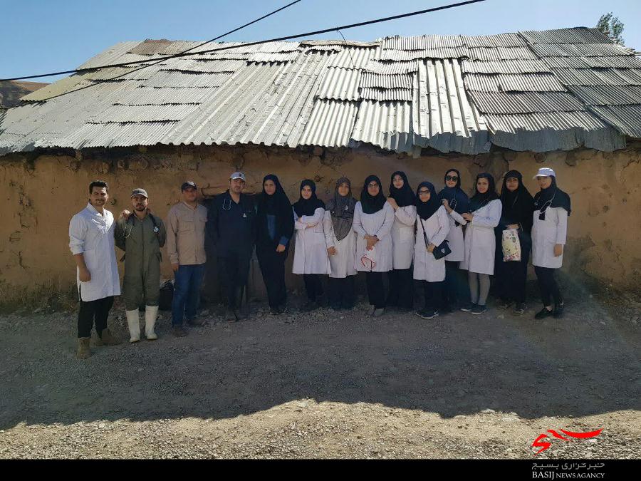 اردوی جهادی دانشجویان دامپزشکی البرز به مناطق محروم طالقان به روایت تصاویر