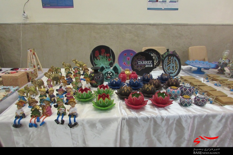 نمایشگاه صنایع دستی بانوان در فرهنگسرای مبین دایر شد