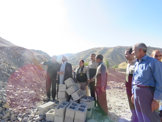 افتتاح پروژه آب رسانی روستای چغاکبود / بسیج شعار 