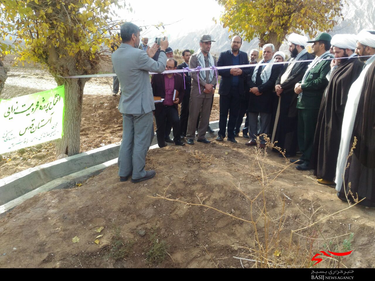 افتتاح دو پروژه آبرسانی با مشارکت آستان قدس رضوی