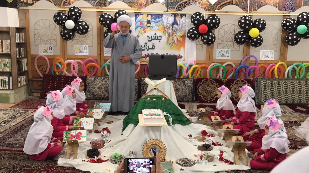 جشن بزرگ قرآن در آستانه برگزار شد+تصاویر