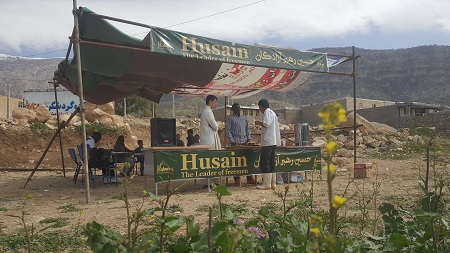برگزاری اردوی سازندگی و موکب بین‌‌المللی در روستای سواري